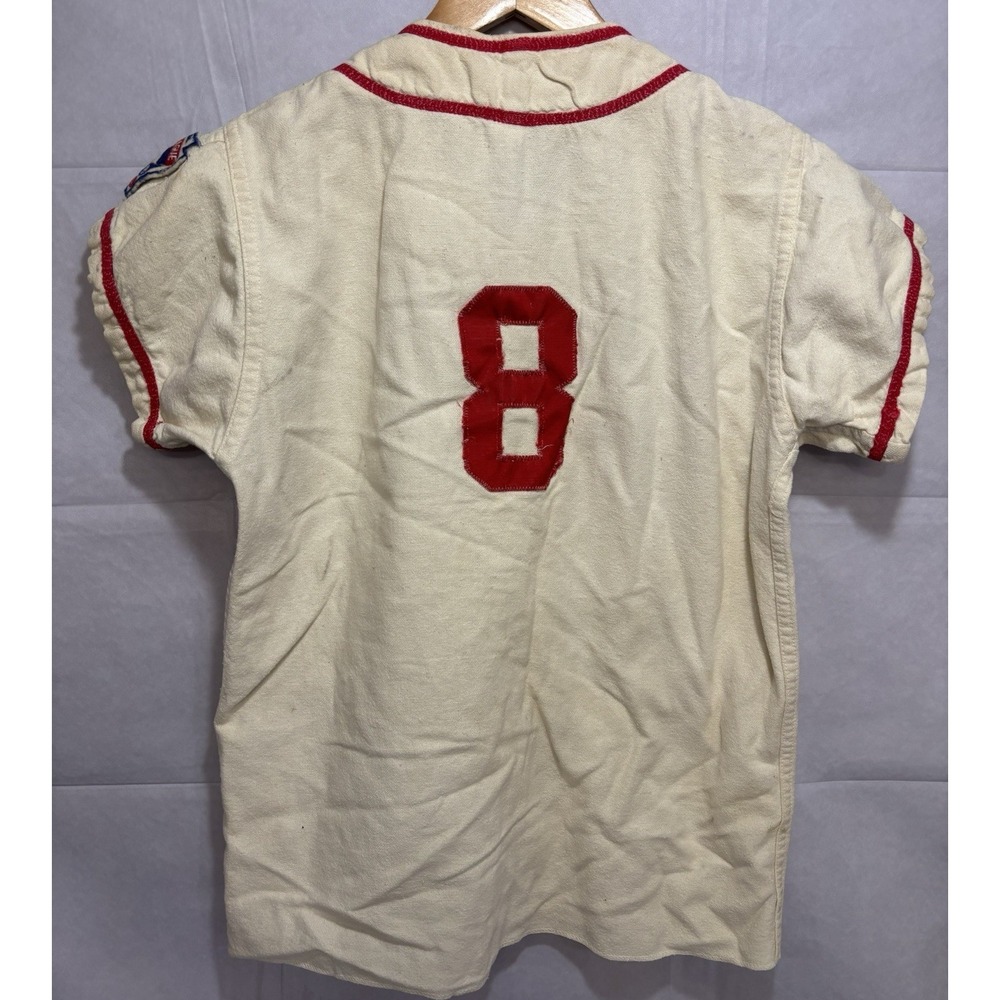 Little League Baseball Uniform Boys Dairy Queen Sponsor Russell Southern Vintage - Picture 8 of 16